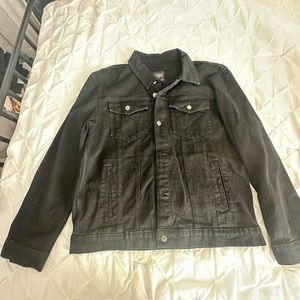 Zara Black denim jacket. Lightly used.
